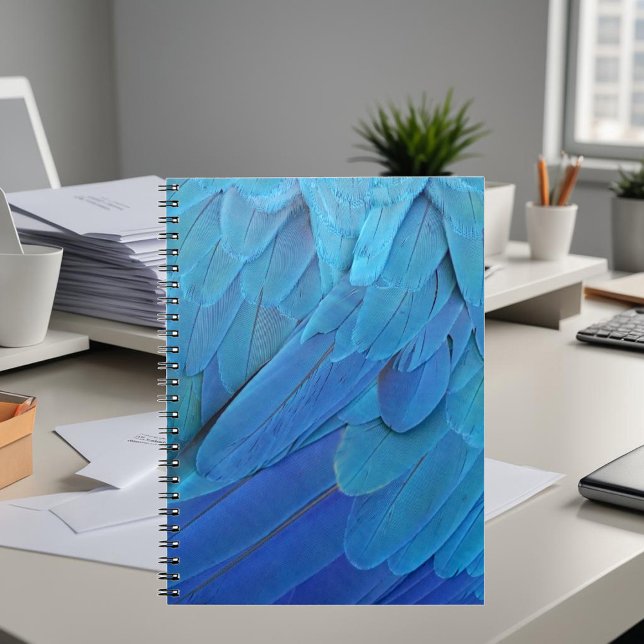 I'm blue - Macaw feathers Notebook (Creator Uploaded)