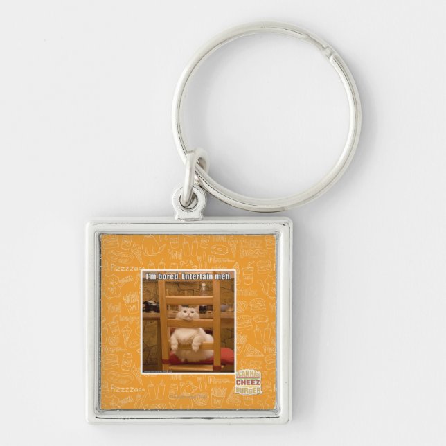 I'm bored. keychain (Front)