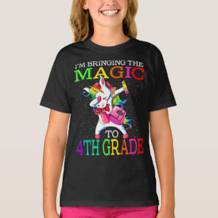 I'm Bringing the Magic To 4th Grade Unicorn T-Shirt