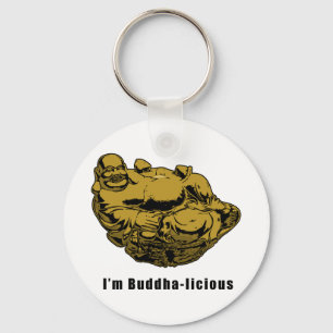 I'm Buddha-licious Keychain