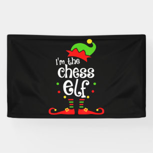 im  chess elf xmas family friend christmas gift banner