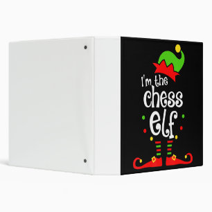 im chess elf xmas family friend christmas gift binder