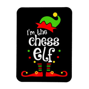im  chess elf xmas family friend christmas gift magnet