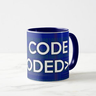I'M CODE BLOODED Computer Mug