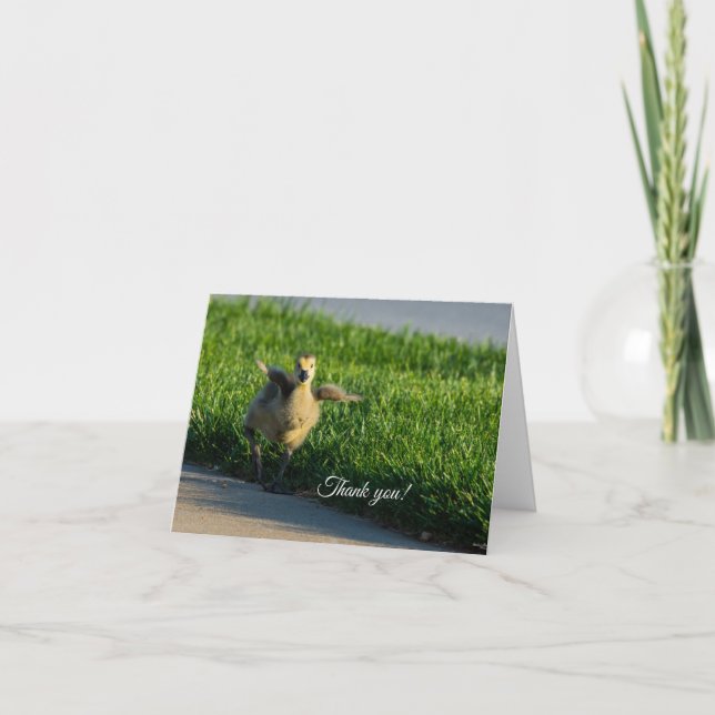 I'm Coming Daddy Thank You Card (Front)
