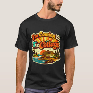 I'm Coming To The Cottage Romance Hockey Coupl  T-Shirt