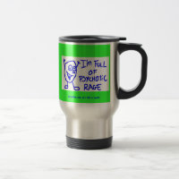 Im complètement de la tasse psychotique de voyage