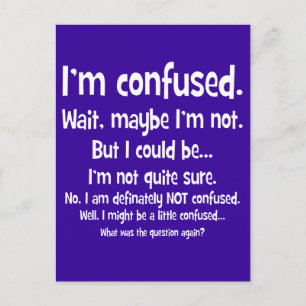 I'm confused... postcard