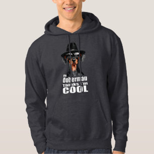 I'm Cool Doberman Hoodie