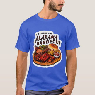 Im Craving Some Alabama Barbecue Food Quote Boxy T-Shirt
