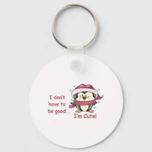 I'M Cute Keychain