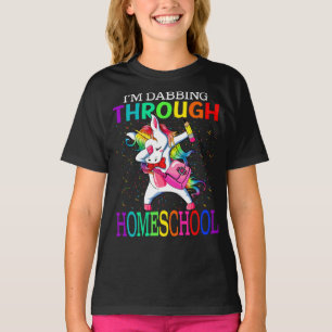 I'm Dabbing Through Homeschool Back To School T-Shirt