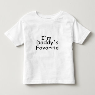 I'm Daddy's Favourite Toddler T-shirt