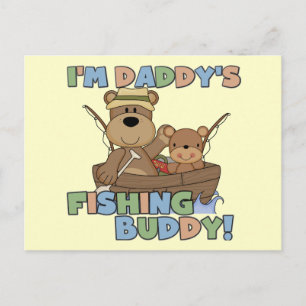 I'm Daddy's Fishing Buddy T-shirts and Gifts Postcard