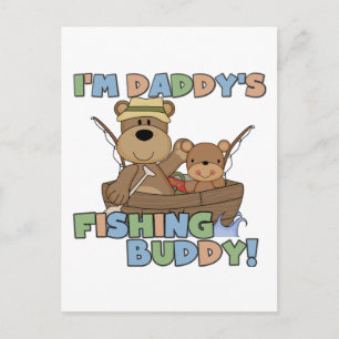 I'm Daddy's Fishing Buddy T-shirts and Gifts Postcard