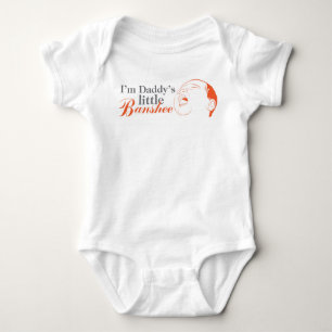"I'm Daddy's little Banshee" bodysuit for baby