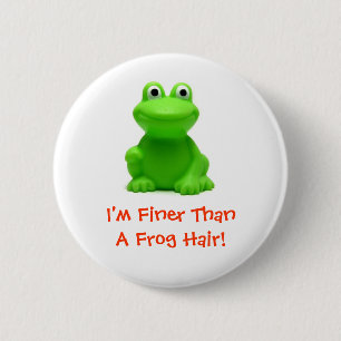 I'm doing just fine! 2 inch round button