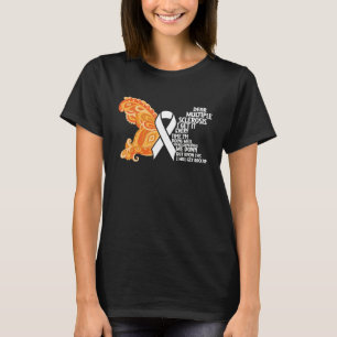 I'm Doing Well Multiple Sclerosis Awareness MS War T-Shirt