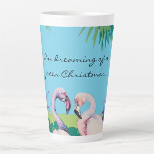 I'm Dreaming of a Green Christmas Personalized Latte Mug
