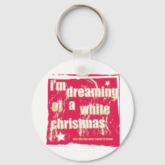 I'm dreaming of a white Christmas Keychain