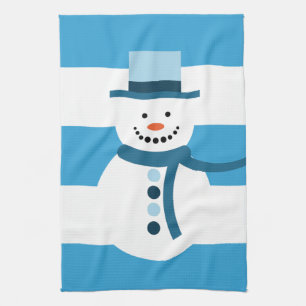 I'm Dreaming Of A White Winter Snowman Kitchen Towel
