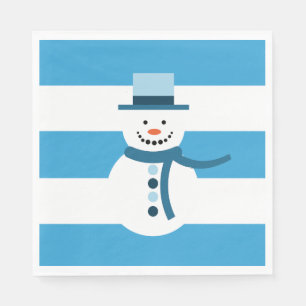 I'm Dreaming of a White Winter Snowman Napkin