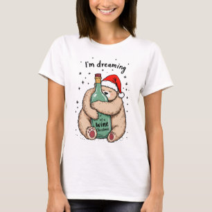 I'm Dreaming of a Wine Christmas  T-Shirt