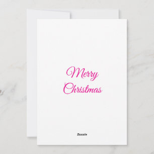 I'm Dreaming of an Orange Christmas Bitcoin Lovers Holiday Card