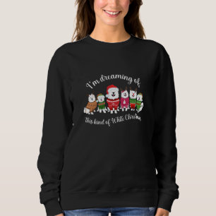 I'm dreaming of this kind of White Christmas Sweatshirt