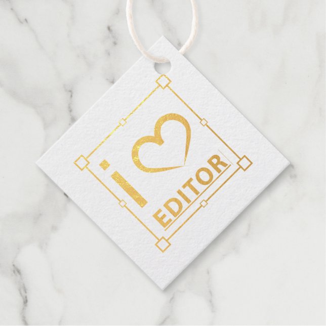 I'm Editor Favour Tags (Front)