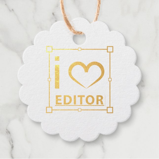 I'm Editor Favour Tags (Front)