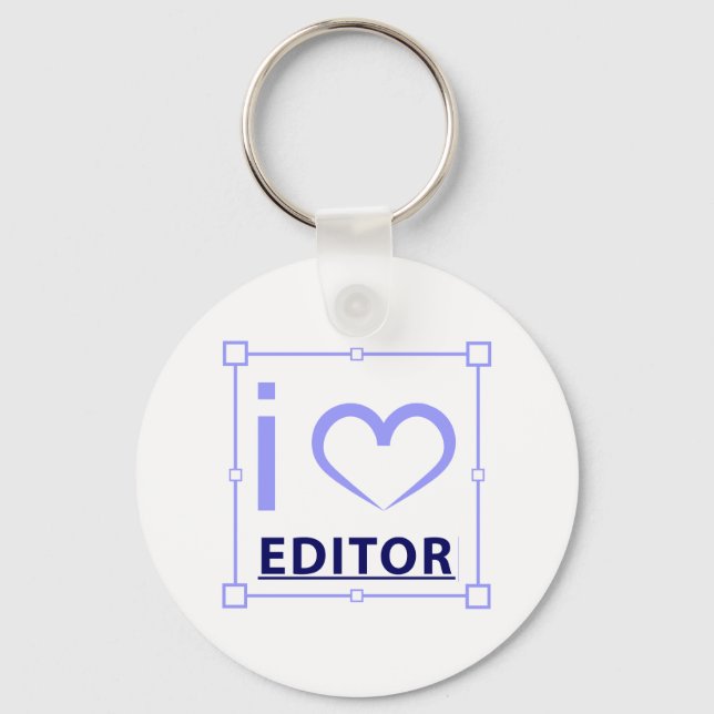 I'm Editor Keychain (Front)