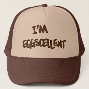 I'm Eggscellent Trucker Hat