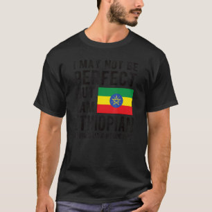 I'm Ethiopian Flag Ethiopia Heritage Ethiopian Roo T-Shirt