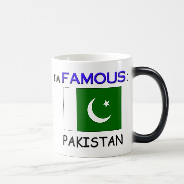 I'm Famous In PAKISTAN Magic Mug (Right)