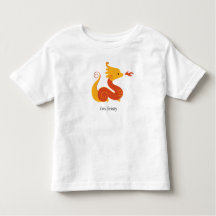 I'm feisty! Year of the Dragon Zoodiac T-shirt.