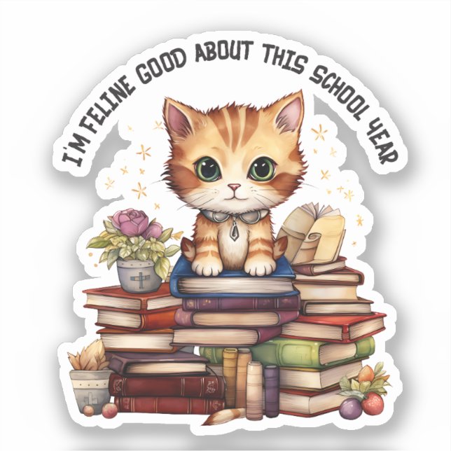 I'm Feline Good About This School Year (Front)