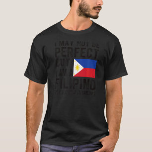 I'm Filipino Flag Philippines Proud Filipino Roots T-Shirt