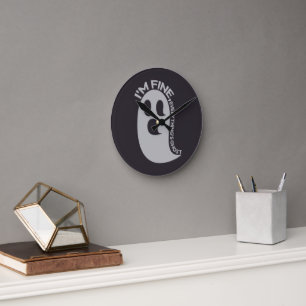 I'm Fine, Everything's Ghost Wall Clock