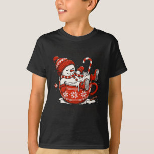 I'm Fine This Is Fine Just Having Meltdown Christm T-Shirt
