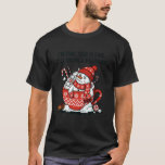 I'm Fine This is Fine Just Having Meltdown Christm T-Shirt<br><div class="desc">I'm Fine This is Fine Just Having Meltdown Christmas Snowman</div>