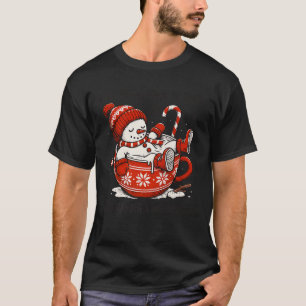 I'm Fine This Is Fine Just Having Meltdown Christm T-Shirt