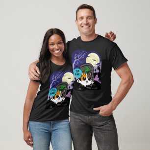 I'm fine with a zombie attack T-Shirt