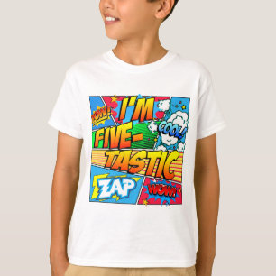 I'm Five Tastic 5th Birthday T-Shirt