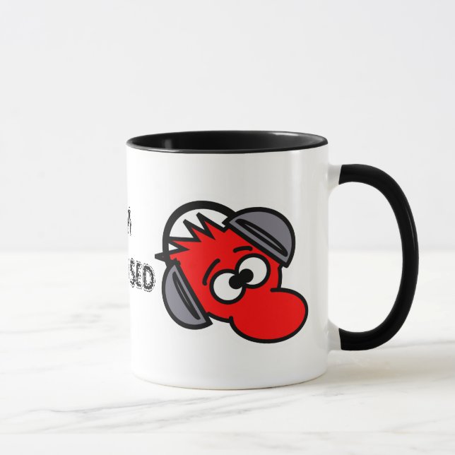 I'M FOCUS! Headphone dude ceramic mug (Right)