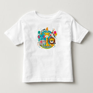 I'm four. toddler t-shirt