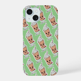 I'm Frappe-tastic Frappe with whipped cream iPhone 15 Case