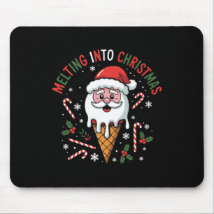 I'm Freaking Melting Christmas Ice Cream Monster D Mouse Pad