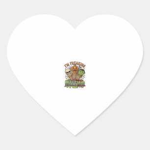Im Freaking Melting Halloween Ice Cream Skull Pump Heart Sticker