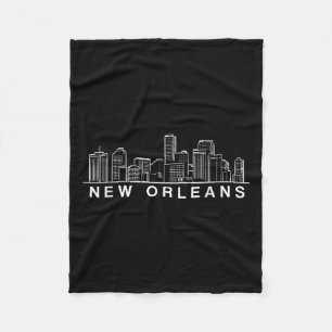 Im From New Orleans You Wouldnt Understand La Gift Fleece Blanket